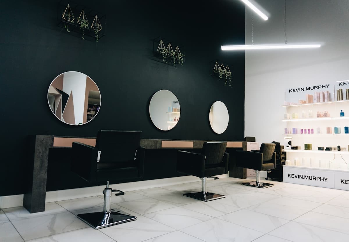A bright, welcoming salon